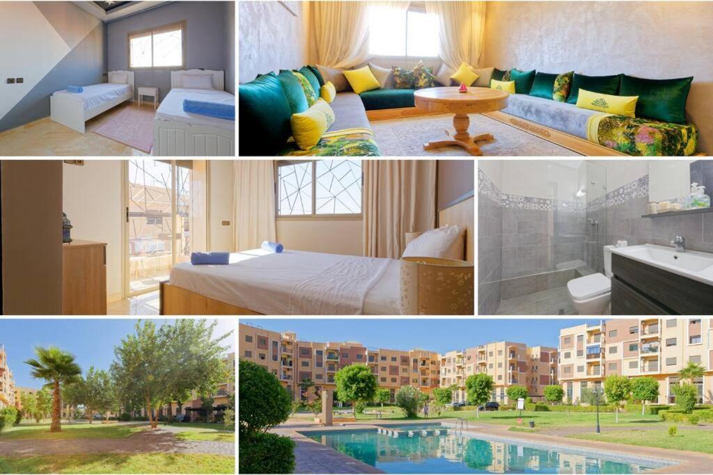 Appartement Des Lilas Dar Salam Chez Madame Assyl Avec 3 Piscines Marrakesh